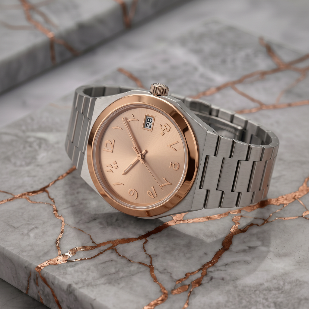 Rose Gold Watch without Logo